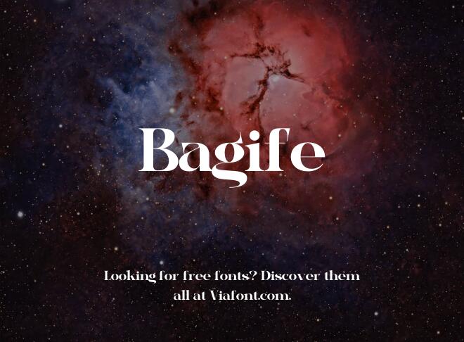 Bagife Font