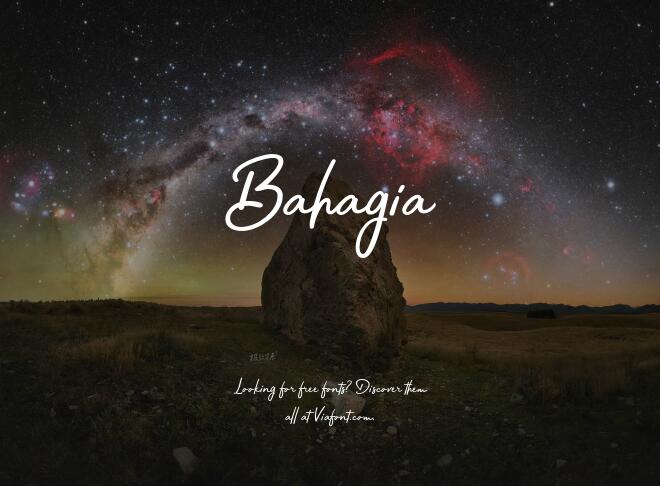 Bahagia Font