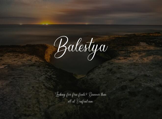 Balestya Font