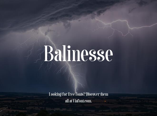 Balinesse Font