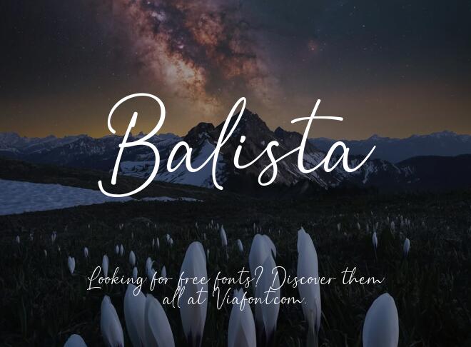 Balista Font