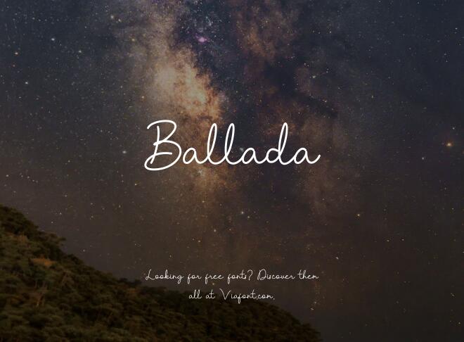 Ballada Font
