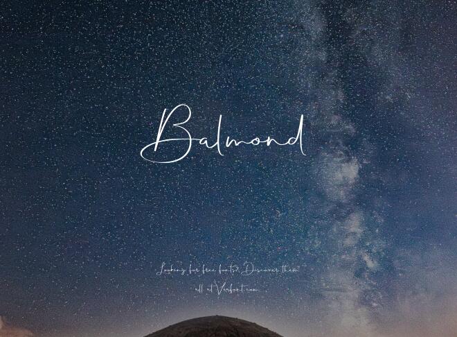Balmond Font