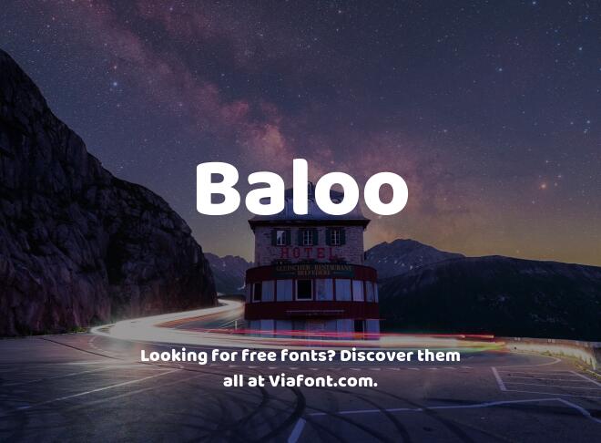 Baloo Font