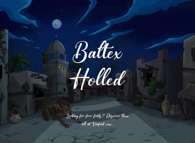 Baltex Holled Font
