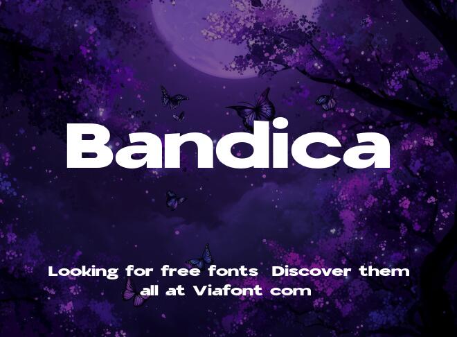 Bandica Font