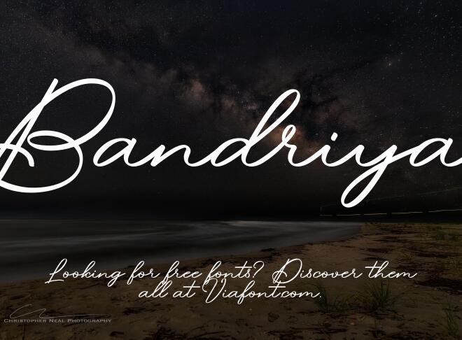 Bandriya Font