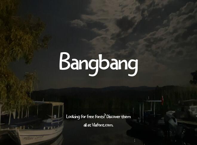 Bangbang Font