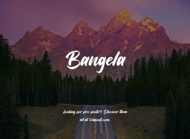 Bangela Font