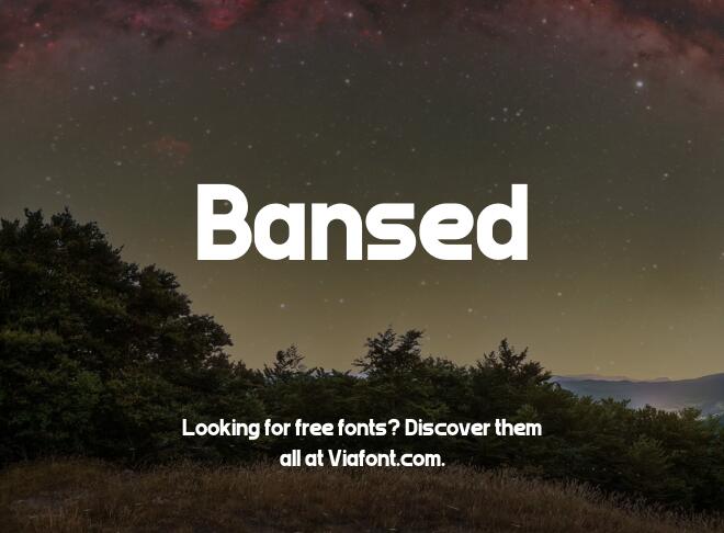 Bansed Font