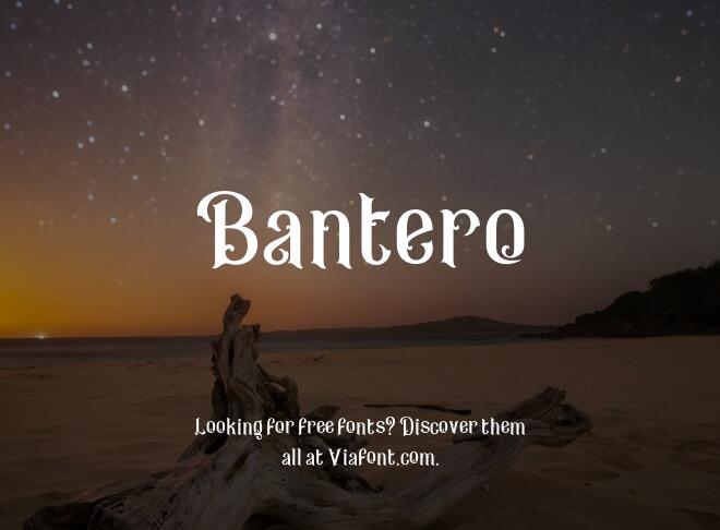 Bantero Font