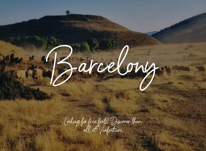 Barcelony Font