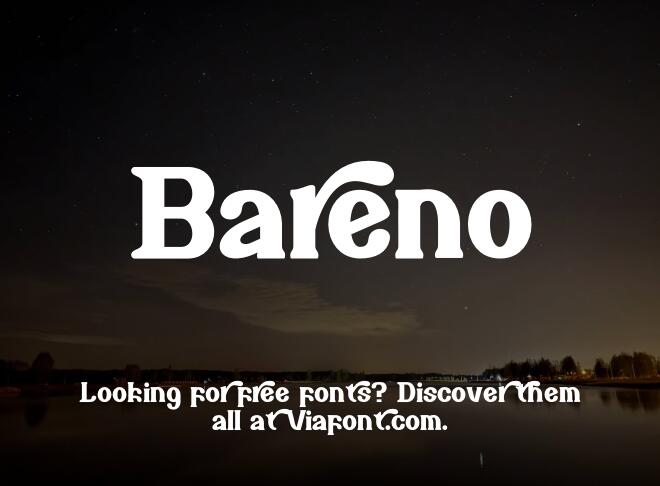Bareno Font