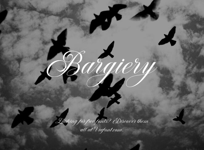 Bargiery Font