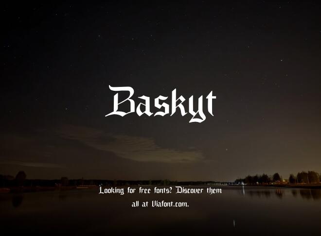 Baskyt Font