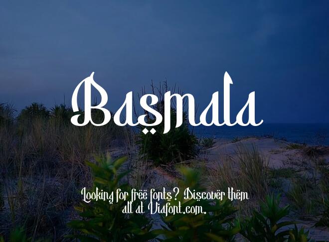 Basmala Font