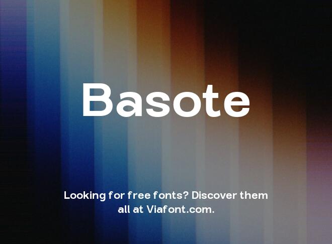 Basote Font