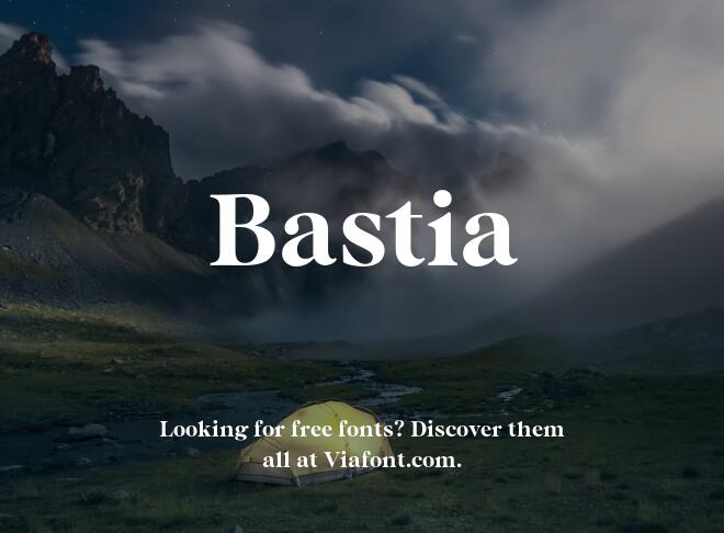 Bastia Font