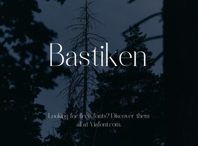 Bastiken Font