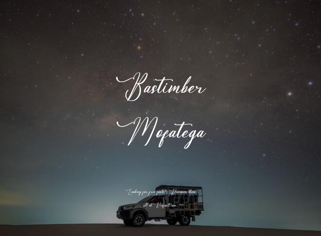 Bastimber Mofatega Font
