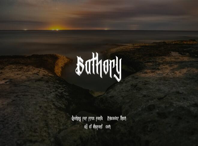 Bathory Font