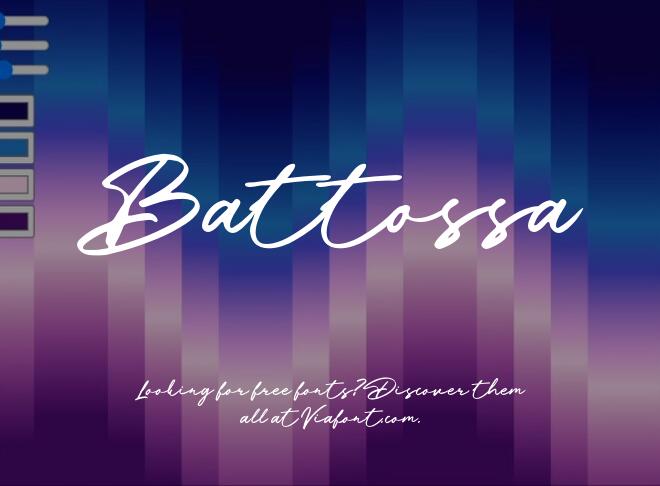 Battossa Font