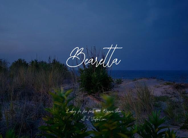 Bearetta Font