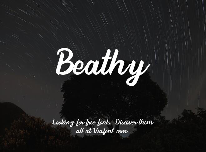 Beathy Font