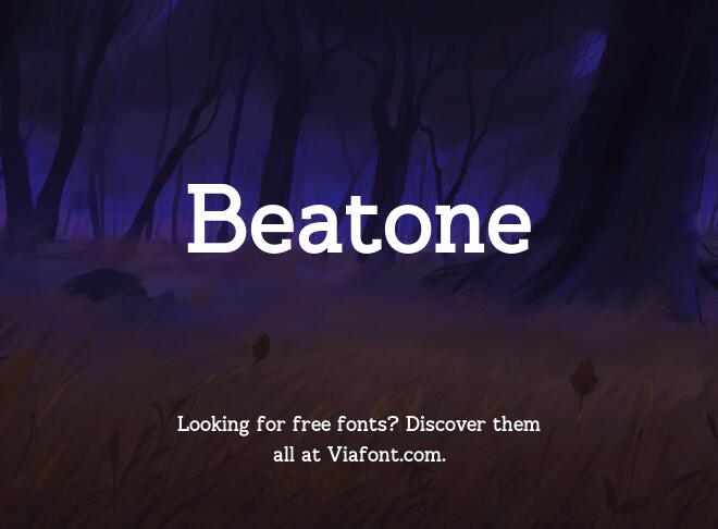 Beatone Font
