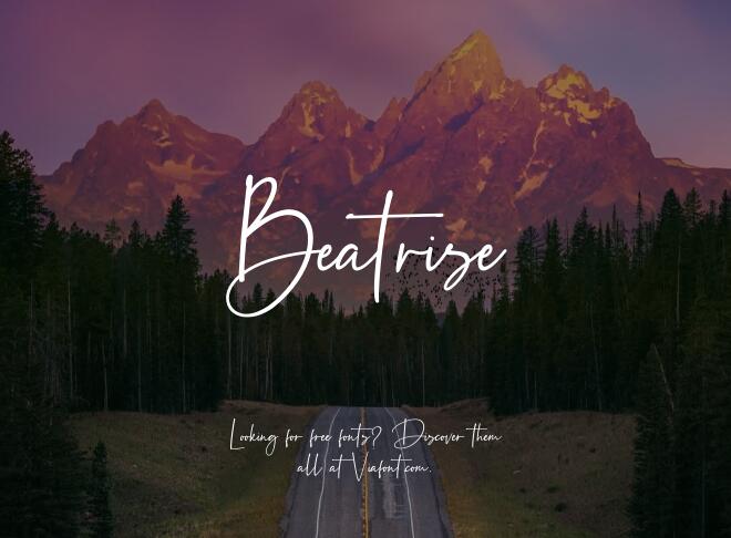 Beatrise Font