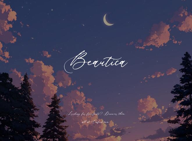 Beautica Font