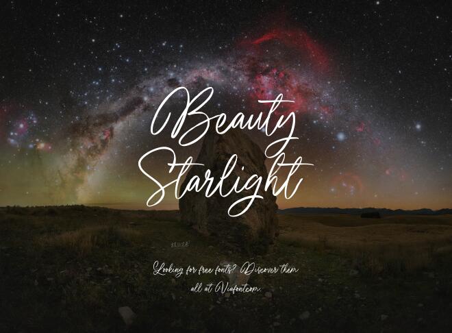 Beauty Starlight Font