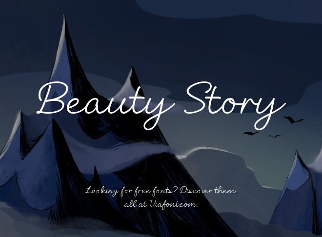 Beauty Story Font