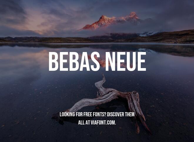 Bebas Neue Font