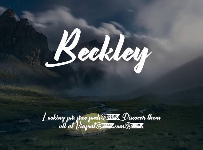 Beckley Font