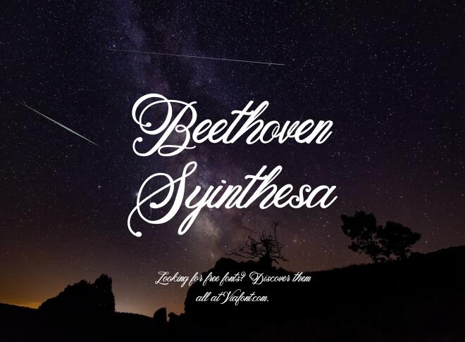 Beethoven Syinthesa Font