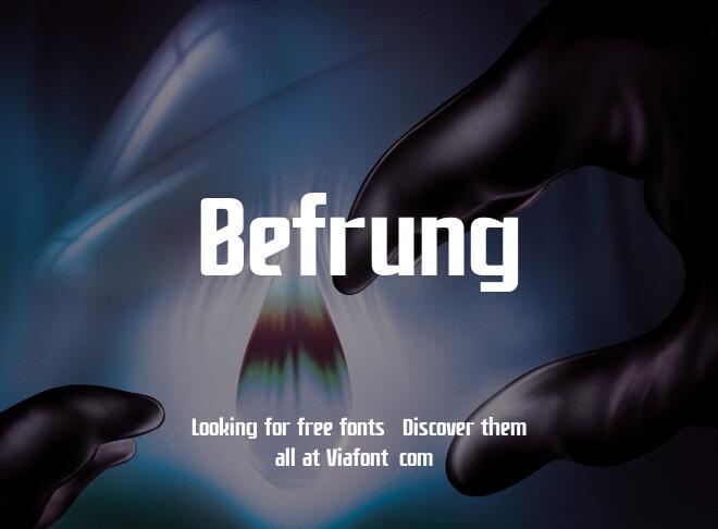 Befrung Font
