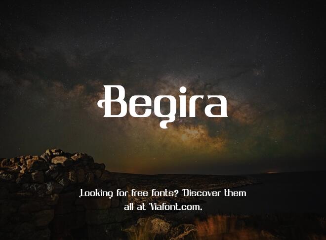 Begira Font