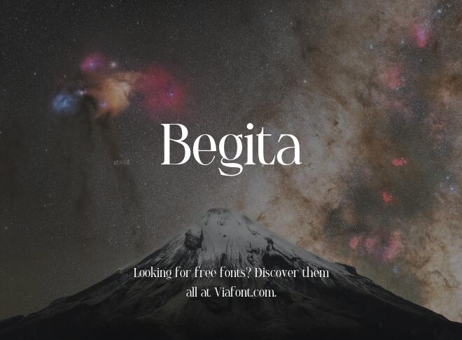 Begita Font