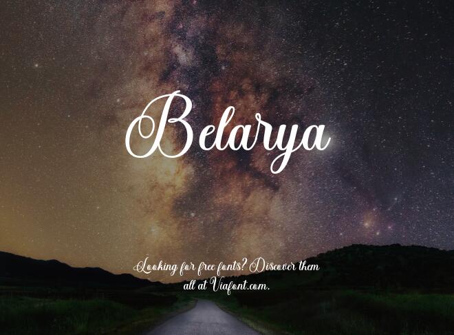 Belarya Font