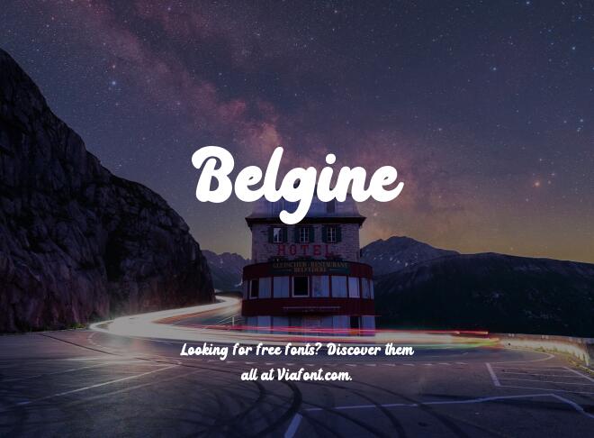 Belgine Font