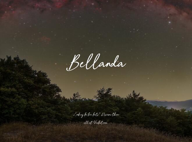 Bellanda Font