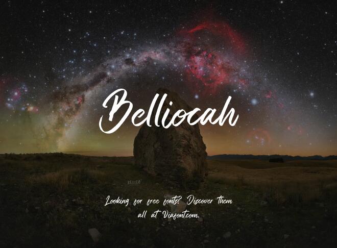 Belliocah Font