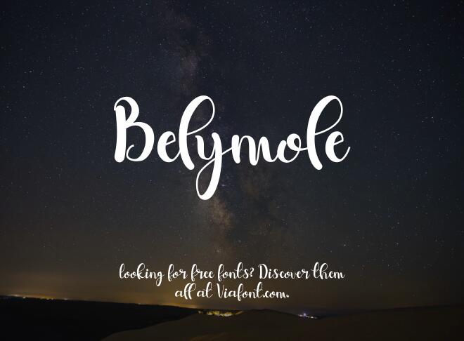 Belymole Font
