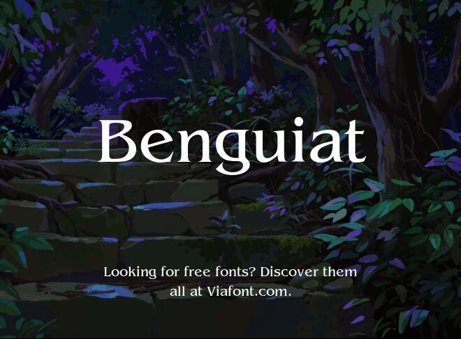 Benguiat Font