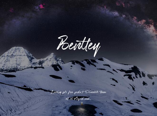 Bentley Font