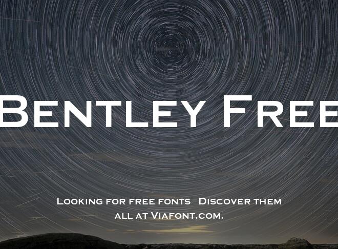 Bentley Free Font