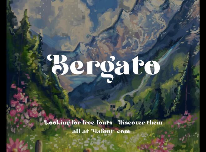 Bergato Font