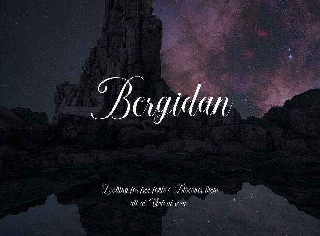 Bergidan Font