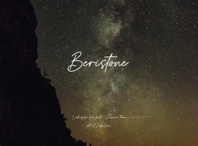 Beristone Font